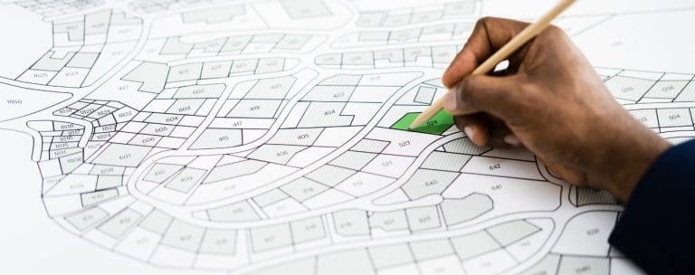 Plano de suelo urbano